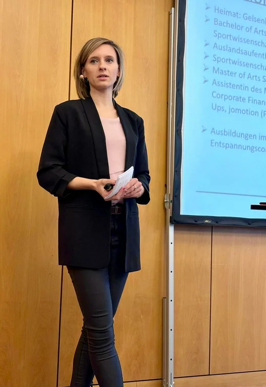 Multimodales Stressmanagement: Vortrag von Joana Piron